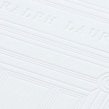 RALPH LAUREN invitation