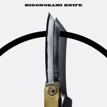 LOGOS×永尾かね駒製作所　肥後守ナイフ　ポスター